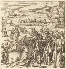 The Mission of the Seventy, probably c. 1576/1580. Creator: Leonard Gaultier