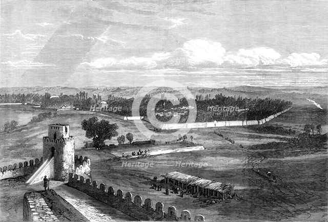 The Mission to Yarkund and Kashgar: the City of Yarkund, 1874. Creator: Unknown.