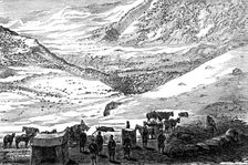 The Mission to Yarkund and Kashgar: the Sasser Pass, 1874. Creator: Unknown