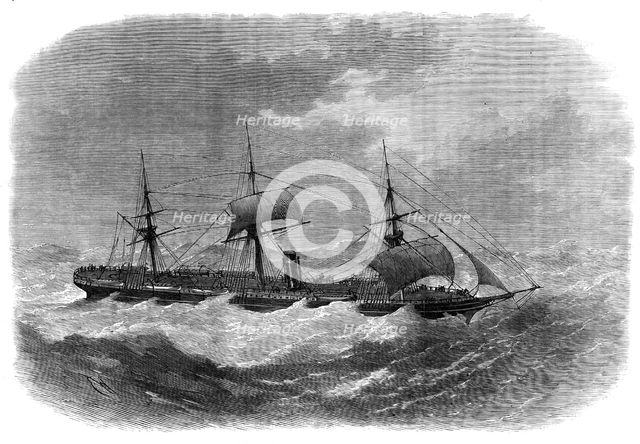 The missing screw-steamer City of Boston, 1870. Creator: Unknown.