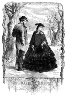The Mistletoe Bough - drawn by J. Gilbert, 1861. Creator: Mason Jackson
