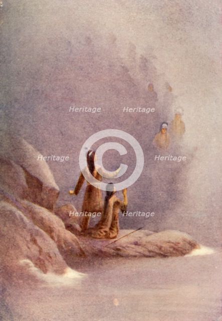 "The mists came down, and with them the Supernatural People", 1914. Creator: Unknown.