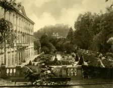 The Mirabell Palace and gardens, Salzburg, Austria, c1935. Creator: Unknown