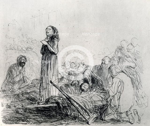 'The Miracle', 1925.Artist: Jean Louis Forain