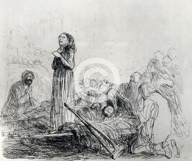 'The Miracle', 1925.Artist: Jean Louis Forain