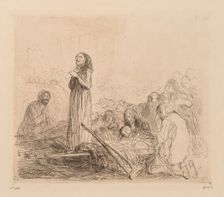 The Miracle at Lourdes. Creator: Jean Louis Forain (French, 1852-1931)