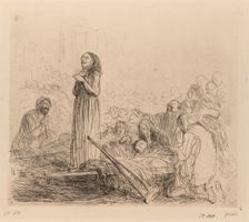 The Miracle before the Blessed Sacrament. Creator: Jean Louis Forain (French, 1852-1931)