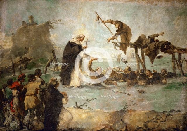 The Miracle of a Dominican Saint (Saint Goncalo de Amarante?).