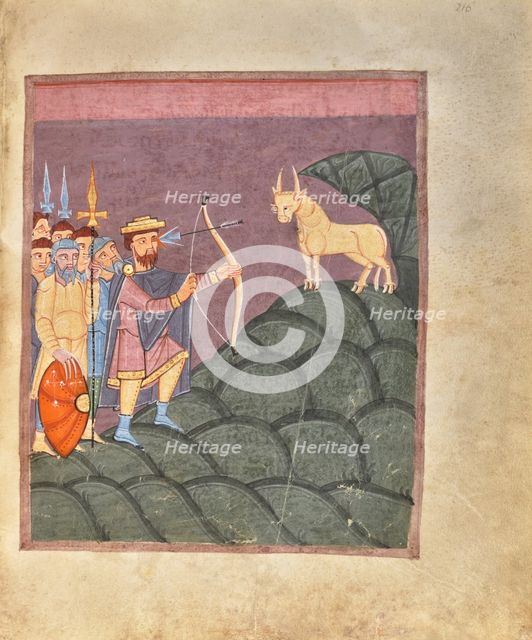 The Miracle of Mount Gargano, shortly after 1053. Creator: Unknown.