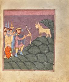 The Miracle of Mount Gargano, shortly after 1053. Creator: Unknown