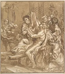 The Miracle of Naim, 1786. Creator: Adam von Bartsch