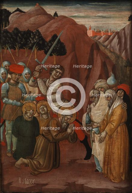 The Miracle Of Saint Blaise, 15th century. Creator: Bellinzoni da Pesaro, Giovanni Antonio (1415-1477).