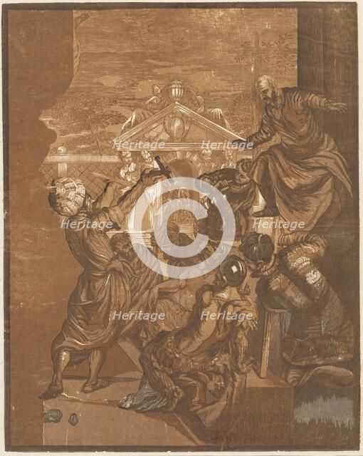 The Miracle of Saint Mark (right side), c. 1740. Creator: John Baptist Jackson.