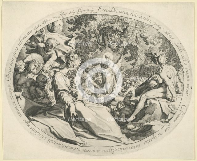 The Miracle of the Five Loaves, 1595. Creator: Jacques de Gheyn II.