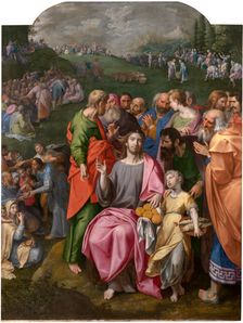 The Miracle of the Five Loaves and Two Fishes, 1598. Creator: Ambrosius Francken I