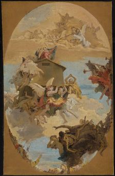 The Miracle of the Holy House of Loreto, 1743. Creator: Giovanni Battista Tiepolo