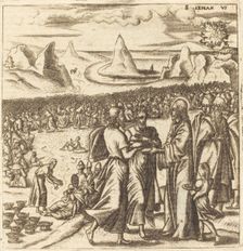 The Miracle of the Loaves and the Fishes, probably c. 1572/1580. Creator: Leonard Gaultier