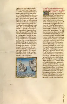 The Miracle of the Robe; Miroir Historial, about 1475. Creator: Unknown