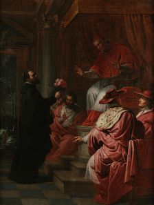 The Miracle of the Roses, 17th century. Creator: Lint, Peeter, van (1609-1690)