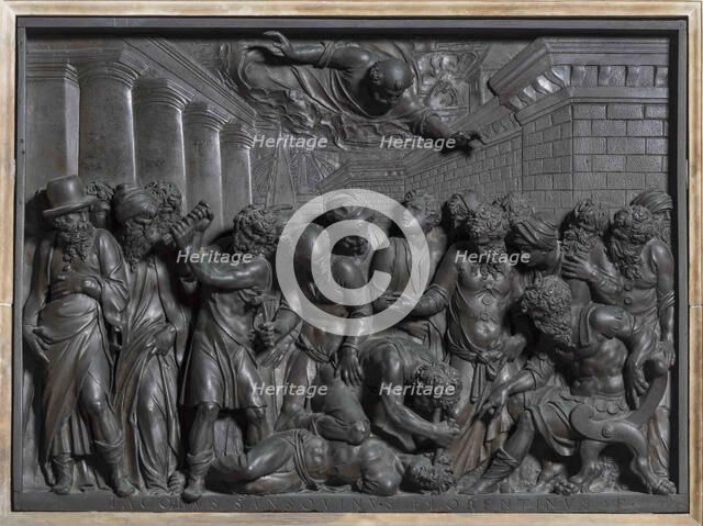 The Miracle of the Slave (The Miracle of Saint Mark), 1541. Creator: Sansovino, Jacopo (1486-1570).