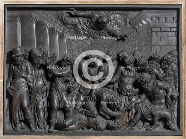The Miracle of the Slave (The Miracle of Saint Mark), 1541. Creator: Sansovino, Jacopo (1486-1570).