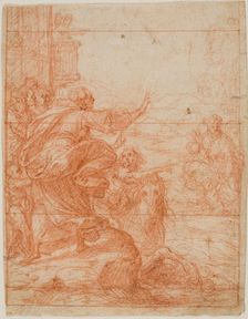 The Miracle of the Ticino River, 1610/1619. Creator: Camillo Procaccini