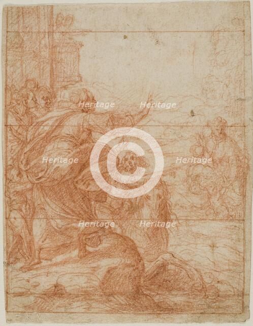 The Miracle of the Ticino River, 1610/1619. Creator: Camillo Procaccini.