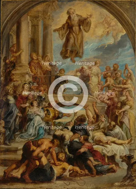 The Miracles of Saint Francis of Paola, about 1627-1628. Creator: Peter Paul Rubens.