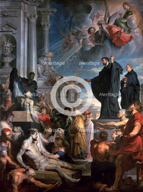 The miracles of Saint Francis Xavier, 1617-1618. Artist: Rubens, Pieter Paul (1577-1640)