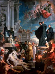 The miracles of Saint Francis Xavier, 1617-1618. Artist: Rubens, Pieter Paul (1577-1640)