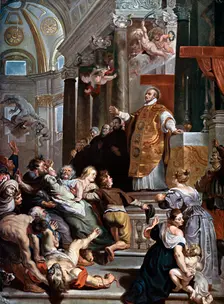 The Miracles of Saint Ignatius Loyola c1617-1618. Artist: Peter Paul Rubens