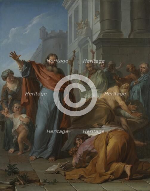 The Miracles of Saint James the Greater, 1726. Creator: Noël Nicolas Coypel (French, 1690-1734).