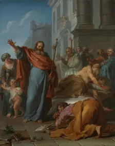 The Miracles of Saint James the Greater, 1726. Creator: Noël Nicolas Coypel (French, 1690-1734)