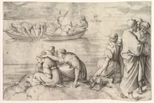 The Miraculous Draught of Fish. Creator: Battista Franco Veneziano