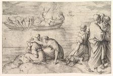 The Miraculous Draught of Fish. Creator: Battista Franco Veneziano