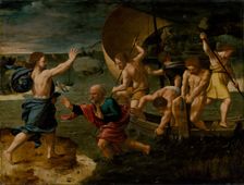 The Miraculous Draught of Fishes, c. 1550. Creator: Scorel, Jan, van (1495-1562)