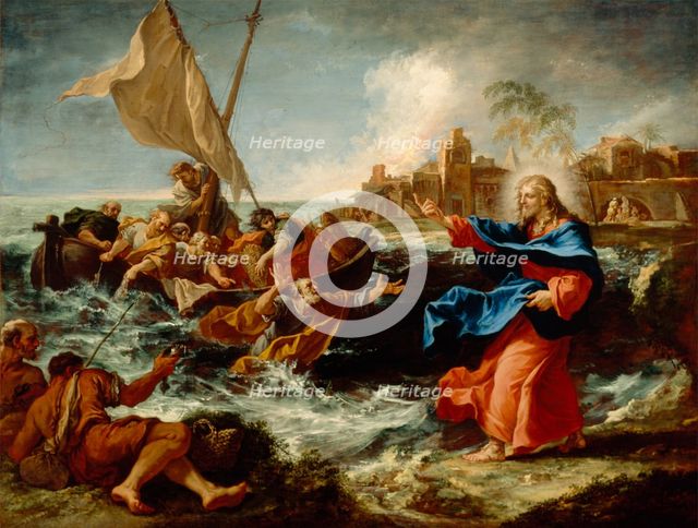 The Miraculous Draught of Fishes, c.between 1695 and 1697. Creator: Sebastiano Ricci.
