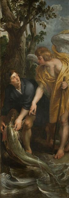 The Miraculous Draught of Fishes (Triptych, right panel), 1618-1619. Creator: Rubens, Pieter Paul (1577-1640)