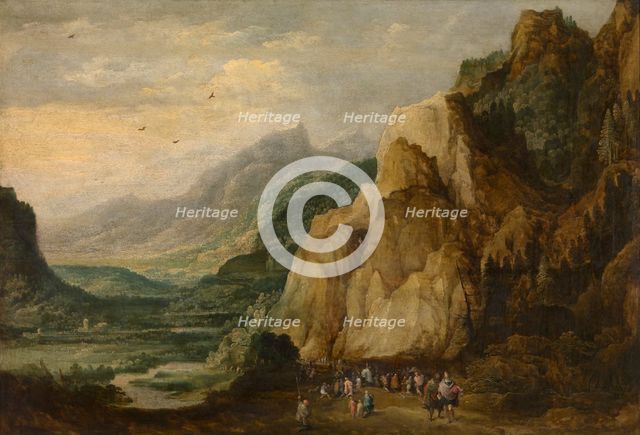 The Miraculous Rescue of Maximilian of Austria, c1620s. Creator: Frans Francken II.