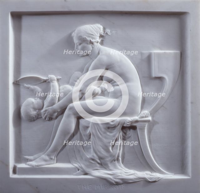 The Mirror, 1890. Creator: Hamo Thornycroft.