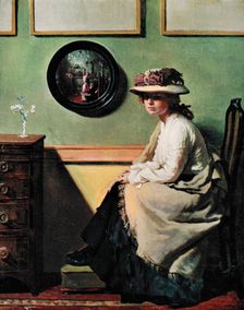 The Mirror 1900 (1926).Artist: William Newenham Montague Orpen