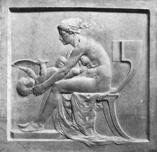"The Mirror" after Hamo Thorneycroft, R.A. 1890 Creator: Unknown