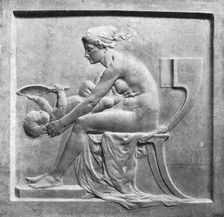 "The Mirror" after Hamo Thorneycroft, R.A. 1890 Creator: Unknown