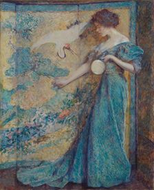 The Mirror, ca. 1910. Creator: Robert Reid