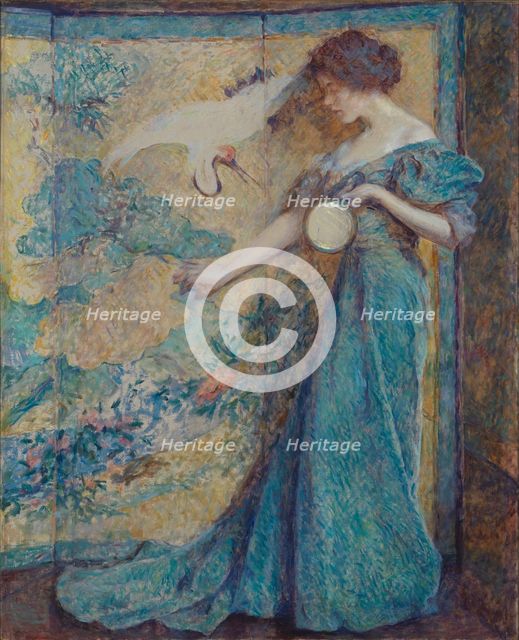 The Mirror, ca. 1910. Creator: Robert Reid.