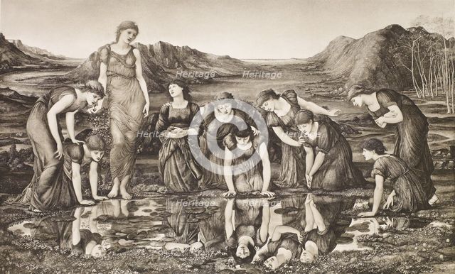 The Mirror of Venus, c1860s, (1900). Creator: Unknown.