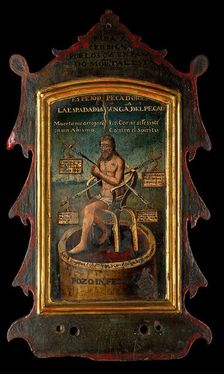 The mirror of sinners, the sword of vengeance of sin, c16th century. Creator: Unknown