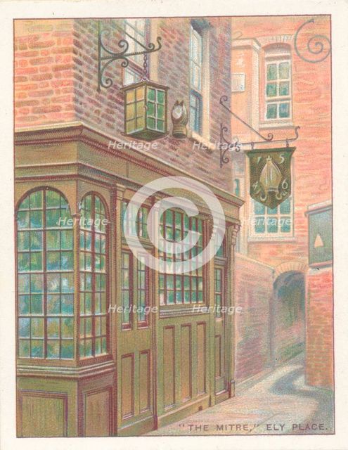 The Mitre, Ely Place', 1929. Artist: Unknown.
