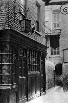 The Mitre tavern, London, 1926-1927.Artist: Paterson