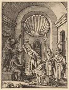 The Mocking. Creator: Wenceslaus Hollar
